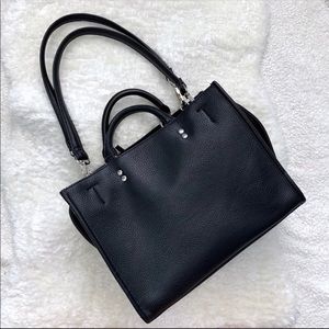 NWOT Black Steve Madden purse
